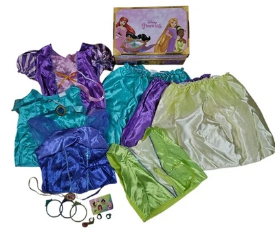 NUEVO Conjunto de Joyería Faldas Baúl Princesa Disney para Niñas 4-6 Foto 1 de 4