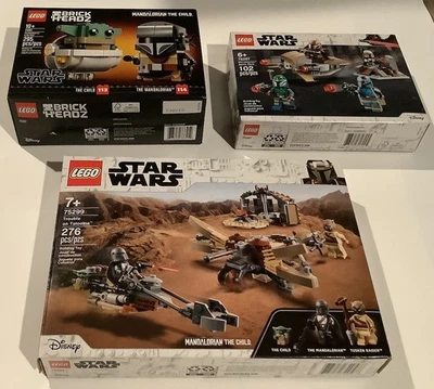 LEGO Star Wars: Mandalorian Bundle (75267) (75299) (75317). Precintado. ¡Envío rápido! Foto 1 de 4