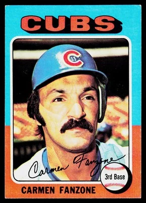 1975 Topps Mini #363 Carmen Fanzone - VG - Image 1 of 2