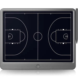 Basketball Coaching Board 15 inch LCD Basketball Strategy Board with Stylus P... - Picture 1 of 6