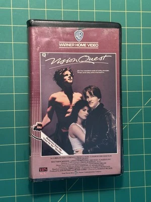 VISION QUEST - Original 1985 Clamshell VHS Tape - Image 1 of 4