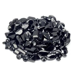 💎100pcs Lot 26.41ct t.w ComboMix-Shape Natural Black Spinel - Thailand Gemstone - Picture 1 of 5