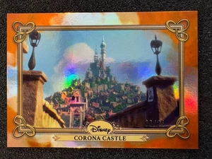 Disney Wonder C-16 Corona Castle Orange Rapunzel 2025 Topps Disney Wonder/25 - Imagen 1 de 3