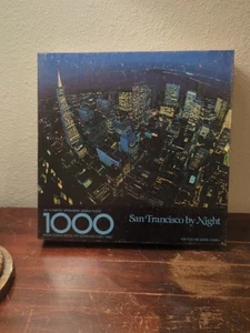 Springbok Puzzle/1,000 Pieces/"San Francisco by Night" - Picture 1 of 2