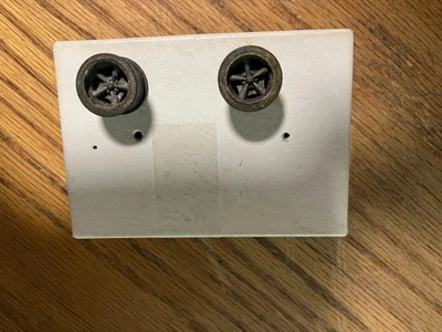 Cox BRM Rear Mag Wheels #3346  Vintage 1 Pair 1/24  Used - Image 1 of 4