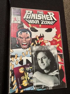 The Punisher War Zone #1 Newsstand Variant (Marvel Comics March 1992) Bag/ Back - Picture 1 of 9