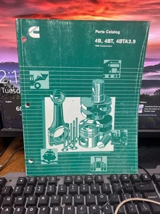 1992 Cummins 4B 4BT 4BTA3.9 Construction Engine Parts Catalog Manual 3884232-02 - Picture 1 of 1