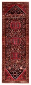 Vintage Hand-knotted Runner Rug 3'10" x 10'1" Traditional Wool Carpet - Picture 1 of 9