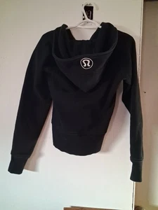 Lululemon Kapuzenjacke Damen Gr. 4 schwarz Hoodie - Bild 1 von 4