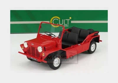1:18 CULT SCALE MODELS Austin Mini Moke 1965 Red CML109-3 - Immagine 1 di 2