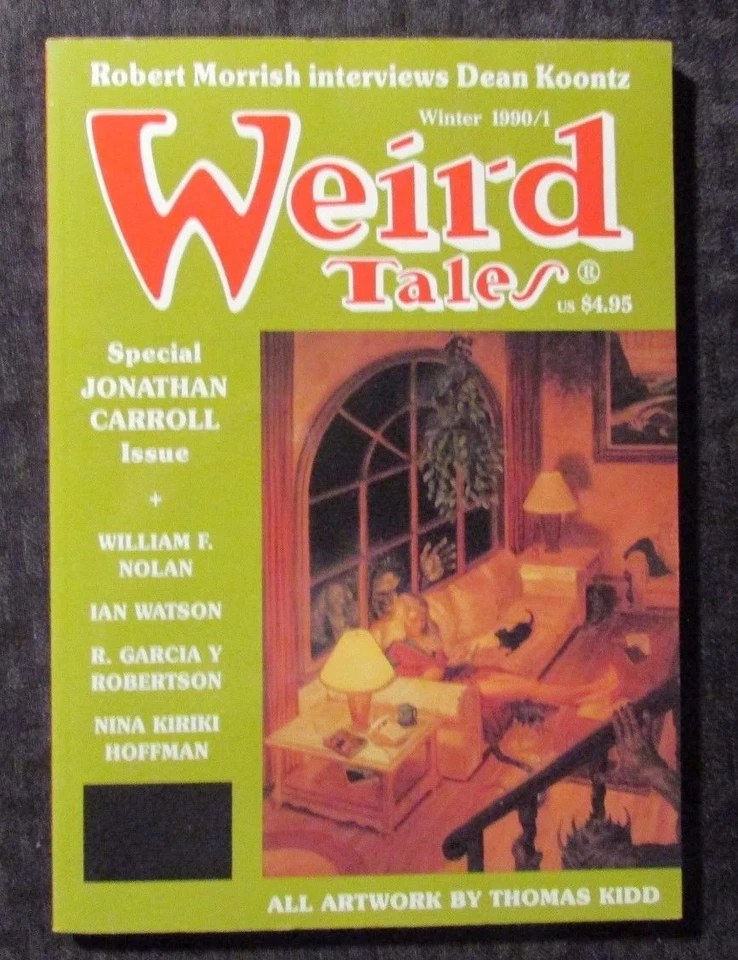 1999/91 Winter WEIRD TALES Pulp Magazine #299 VF/FN 9.0 Dean Koontz Foto 1 de 1