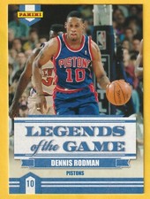 2009-10 Panini Legends of the Game #7 Dennis Rodman