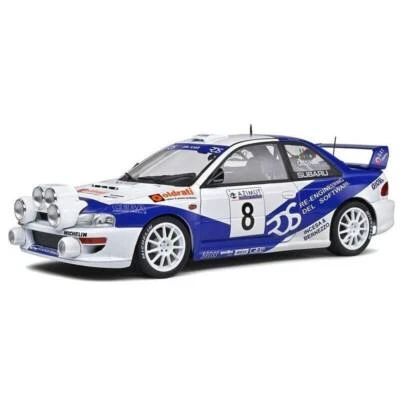 1:18 2000 Valentino Rossi -- #8 Subaru Impreza S5 WRC99 Monza Rally -- Solido - Image 1 of 4