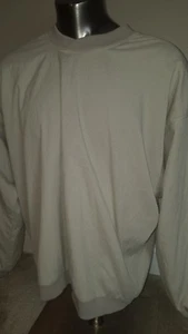 Men’s Jack Nicklaus XL Golf Pullover Windbreaker Beige - Picture 1 of 3