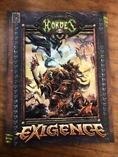 Exigence Hordes expansion book soft cover