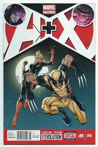 Marvel A+X Ausgabe #6 Captain Marvel + Wolverine seltene Kioskvariante (2013) - Bild 1 von 3