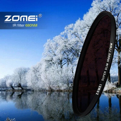 Zomei Infrared IR filter 680nm 720nm 760nm 850nm 950nm IR filter for DSLR camera - Image 1 of 4