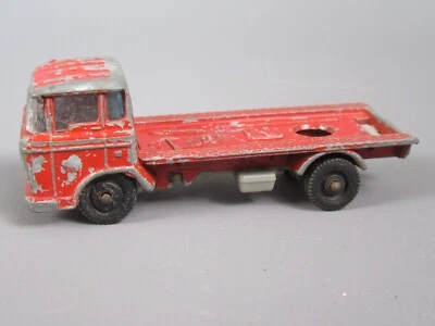 B598 Vintage 1972 Majorette France Truck DAF 2600 Red 1:100 Series 200 - Image 1 of 4