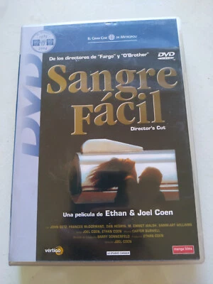 Blood Easy Director's Cut Ethan Joel Coen - DVD Spanish English Region 2 - Image 1 of 4