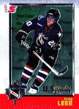 1998 Bowman CHL Chrome OPC International #55 Greg Leeb