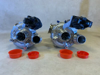 JUEGO ORIGINAL BMW 5 7 X5 X7 G30 G11 G12 G05 G07 2X NUEVOS TURBOCARGADORES 5.0i Foto 1 de 4