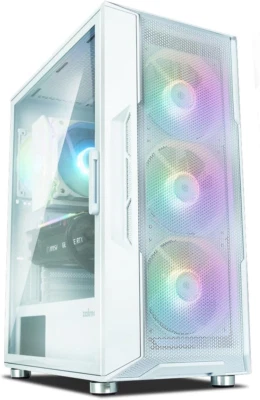 Case PC Gaming I3 NEO ATX Mid Tower - 4 ventole RGB fisse da 120 mm preinstallate - Me - Immagine 1 di 4