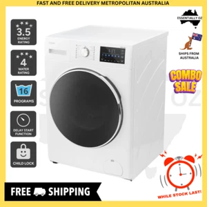 9kg/6kg washer dryer combo MACHINE WASHER DRYER Front Loader Free Shipping AU - Picture 1 of 11