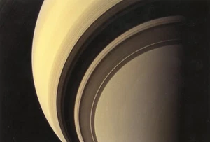 Aproximación del invierno en Saturno, nave espacial Cassini, NASA, postal -- POSTAL - Imagen 1 de 2