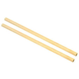 2/7 x 2/7 x 10" C36000 Brass Square Bar 2 Pcs Solid Square Mill Stock for Cra... - Picture 1 of 5