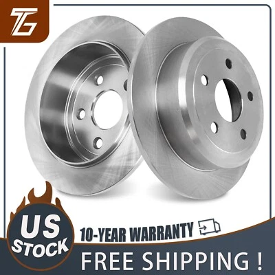 Rear Disc Brake Rotors for 2007 - 2013 2014 2015 2016 2017 Jeep Wrangler Foto 1 de 4