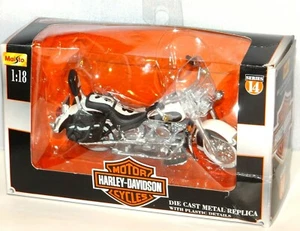 Maisto Harley Davidson 1993 FLSTN Heritage Motorcycle Diecast 1:18 Series 14 - Picture 1 of 6
