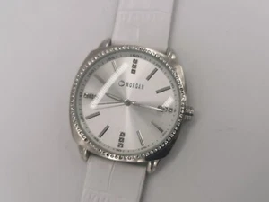 Morgan Women's Watch With White Leather Strap M968W - Picture 1 of 6