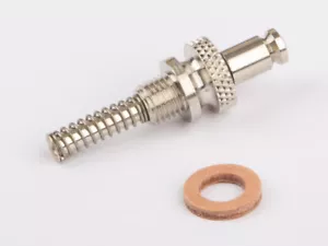 Wilesco 01513 Spring loaded safety valve, after 1990, M6 x 0,75 fine thread NEW - Picture 1 of 1