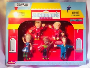 JUKE BOX PUPPET BAND, BENDABLE FIGURES 1993. SHINING TIME STATION. NEW - Picture 1 of 6