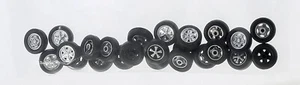 BREKINA 10071 Accessory 24 Tires For Porsche 911 - Picture 1 of 1