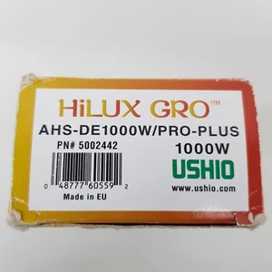 Ushio Hilux Gro AHS-DE Pro-Plus 1000W/2100K Double-ended High Pressure Sodium - Picture 1 of 13