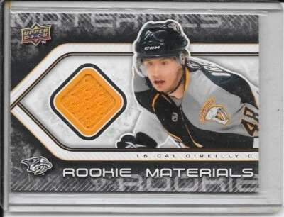 2009-10 Upper Deck Cal O'Reilly Rookie Materials Jersey - Image 1 of 2