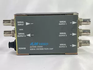 AJA D5DA 1x4 SDI Re-Clocking Distribution Amplifier Multi-Format – No Power Supp - Picture 1 of 5