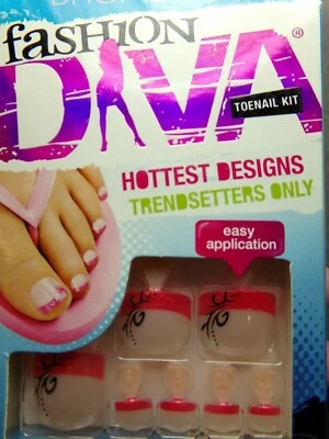 Broadway for Kiss Pegamento Uñas de los pies Mambo Melón ROJO FRANCÉS  Foto 1 de 2