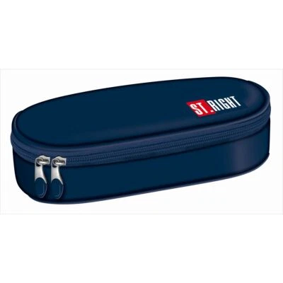 ST.RIGHT Schlampermäppchen Etui Federmäppchen Schule St. Right - Navy Blue