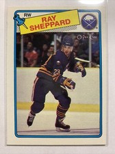 1988-89 O-Pee-Chee Rookie #55 Ray Sheppard RC Buffalo Sabres
