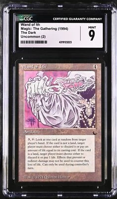 WAND OF ITH The Dark U CGC 9 MTG [Nostalgium] - Image 1 of 2