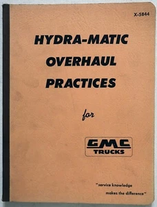 1952 - 1959 GMC Hydra-Matic Transmission Overhaul Manual and Parts Catalog - Picture 1 of 4