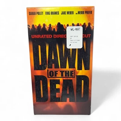 Dawn of the Dead VHS, 2004 Zack Snyder Brand NEW UNIVERSAL WATERMARK RARE HTF - Image 1 of 4