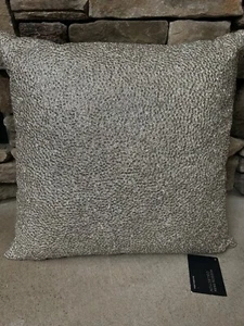 New with tags Hudson Park Collection Bling Decorative Pillow 18 x 18 Retail $230 - Picture 1 of 3