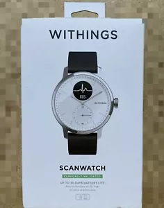 Withings ScanWatch Hybrid Smartwatch with ECG, Heart Rate & Oximeter 42mm - Picture 1 of 8