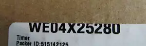 Secadora GE - TEMPORIZADOR - WE04X25280 - ¡NUEVA! (Caja abierta) - Imagen 1 de 6