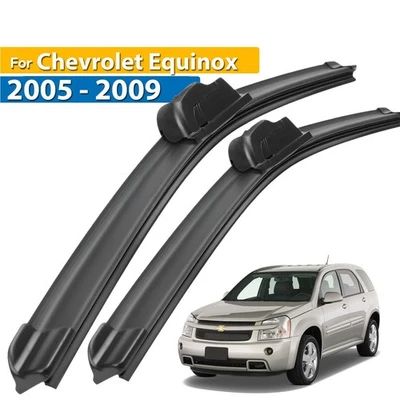 2Pcs Front Windshield Wiper Blades Set For Chevrolet Equinox 2005 - 2009 24"18" - Image 1 of 4