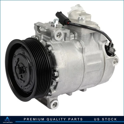 New AC Compressor Fits BMW 335i xDrive 3.0L 2009 2010 2011 2012 2013 - Image 1 of 4