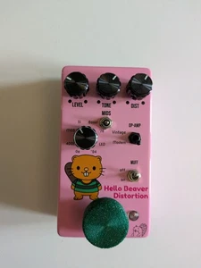 Drunk Beaver Hello Beaver DS-1 Style Distortion Pedal Guitar Fuzz - Picture 1 of 4